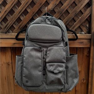 Gray Lulu lemon Travel Backpack - Versatile Everyday Bag